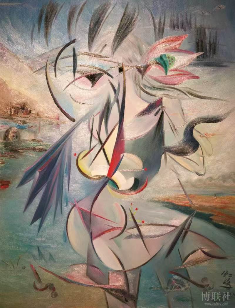 《伊梦非梦》布面油画.jpg 《伊梦非梦》布面油画.jpg