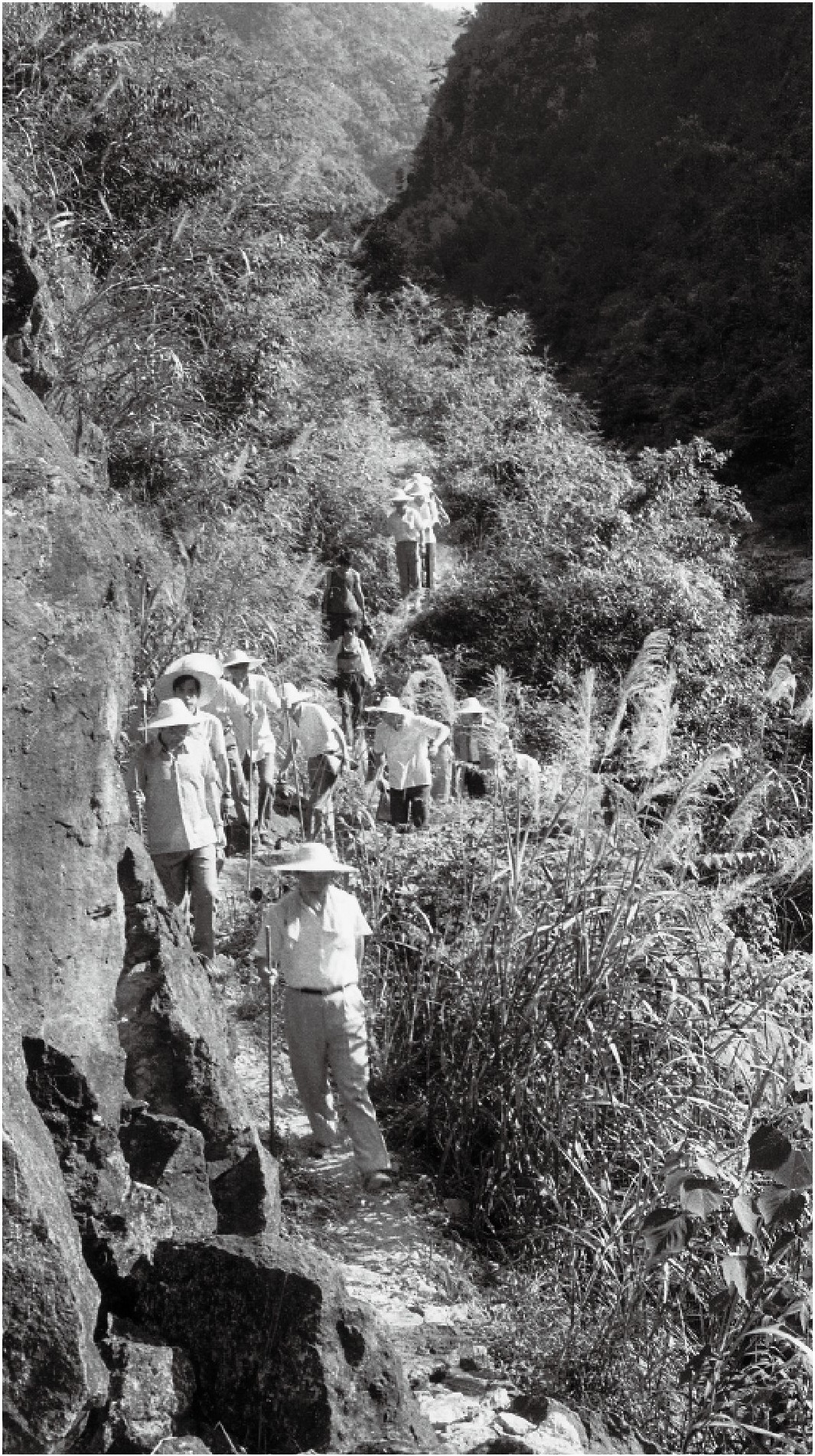 1989年7月,习近平一行到寿宁县下党乡调研。