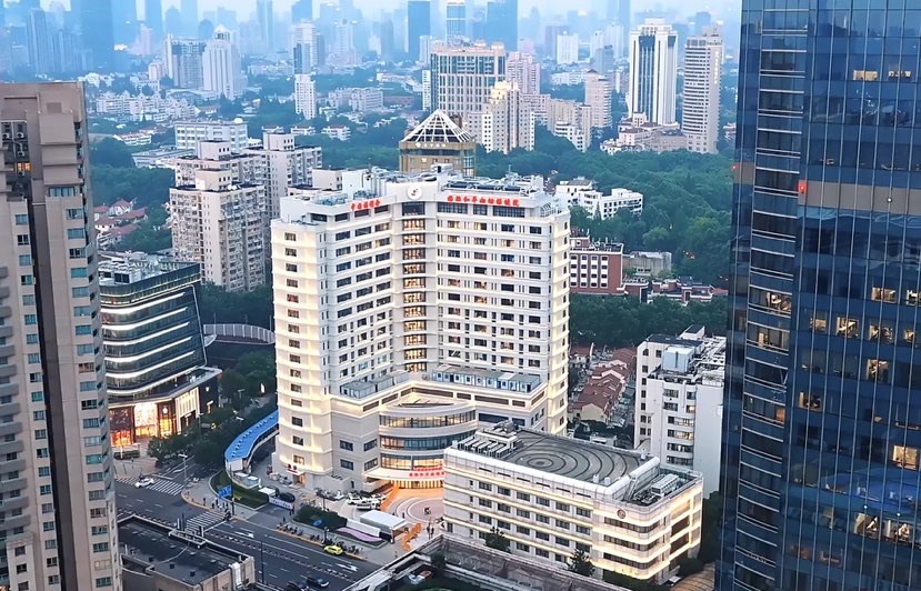中国福利会国际和平妇幼保健院徐汇院区。图片来源:国妇婴公众号